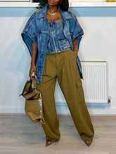 Sleeveless Denim Jacket